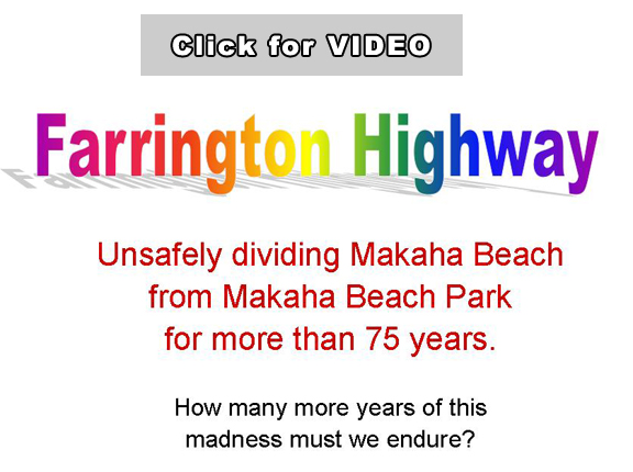 Makaha Video of Unsafe Traffic